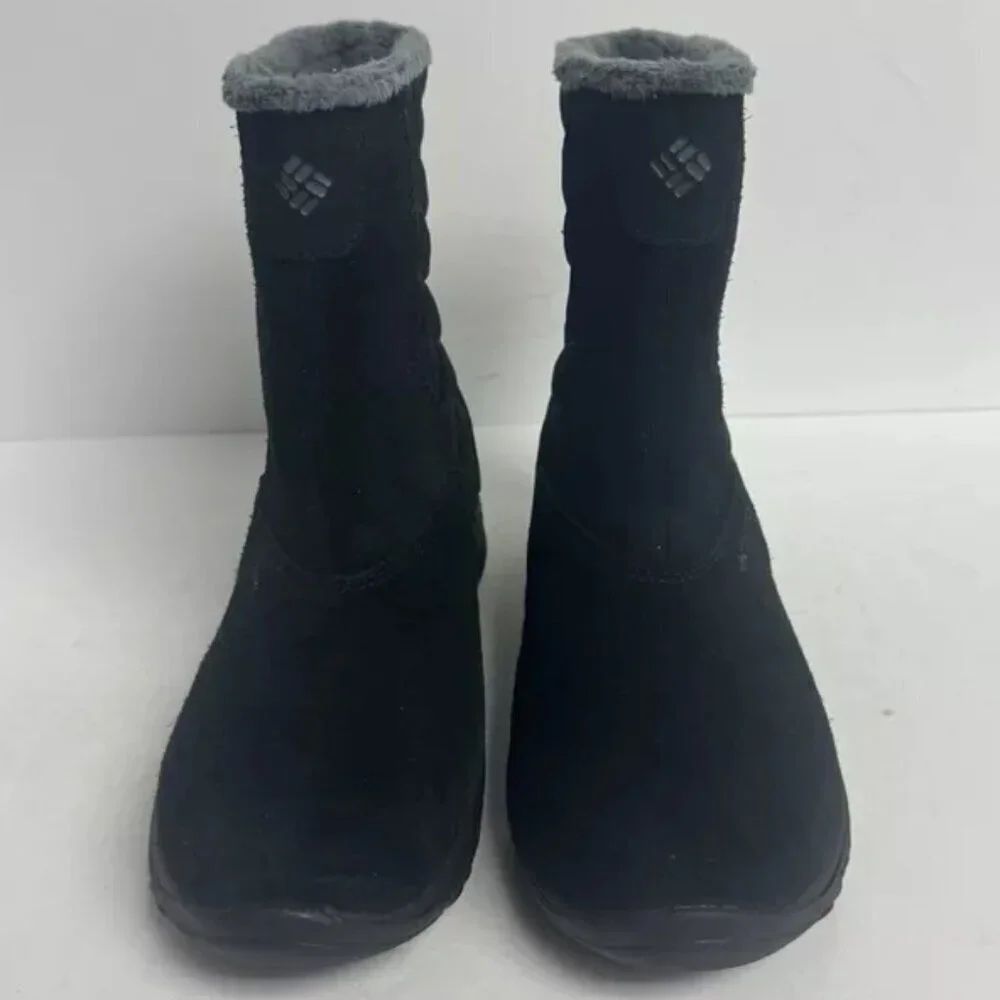 Columbia Womens Ice Maiden Slip II Boot Black Size 5 M